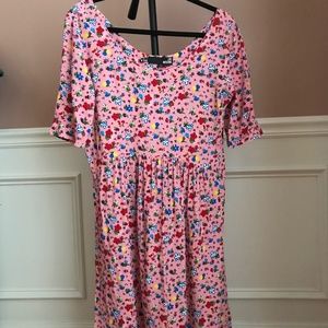 Love moschino Pink flora dress